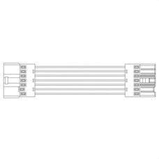 DISANO - Unión electrificada carril 7 polos 6621 blanco