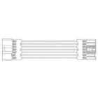DISANO - Unión electrificada carril 7 polos 6621 blanco