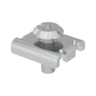 PEMSA - Kit Fijación para Rejiband 60x60 mm con doble varilla en la base, M 6x18 mm en acero y acabado galvanizado caliente.