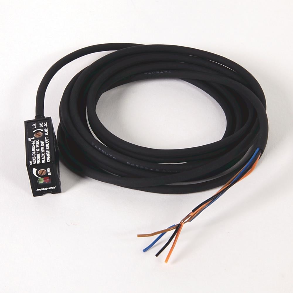 ROCKWELL - DETECTOR FOTOELÉCTRICO MICRO RECTANGULAR CABLE 5m 12-24V CC