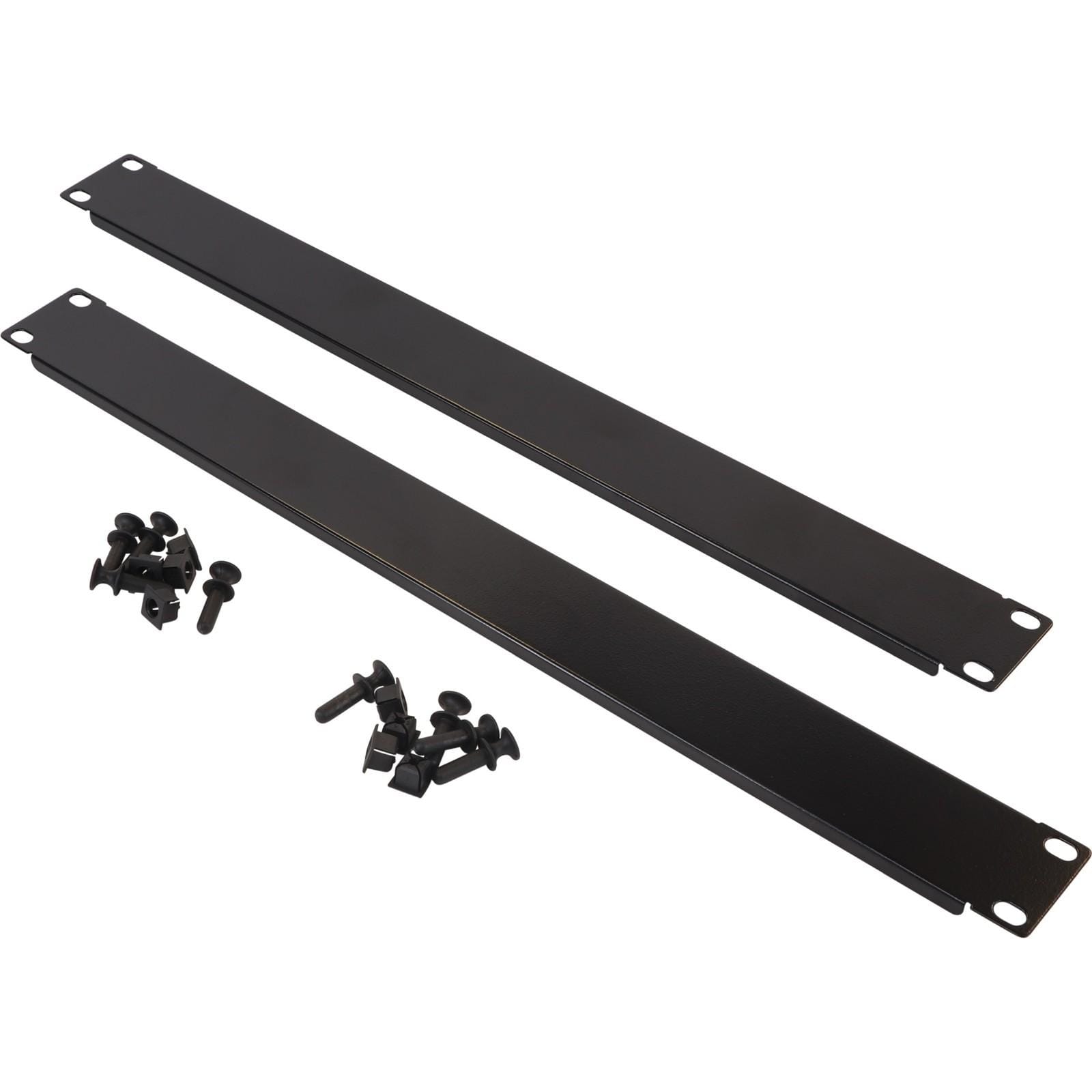 EXCEL - PANEL 1U 19" HORIZ SNAP-IN BLANK PANEL BLACK