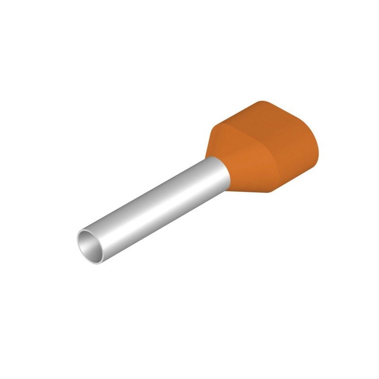 WEIDMULLER - Terminal TWIN aislante H 4/28T naranja