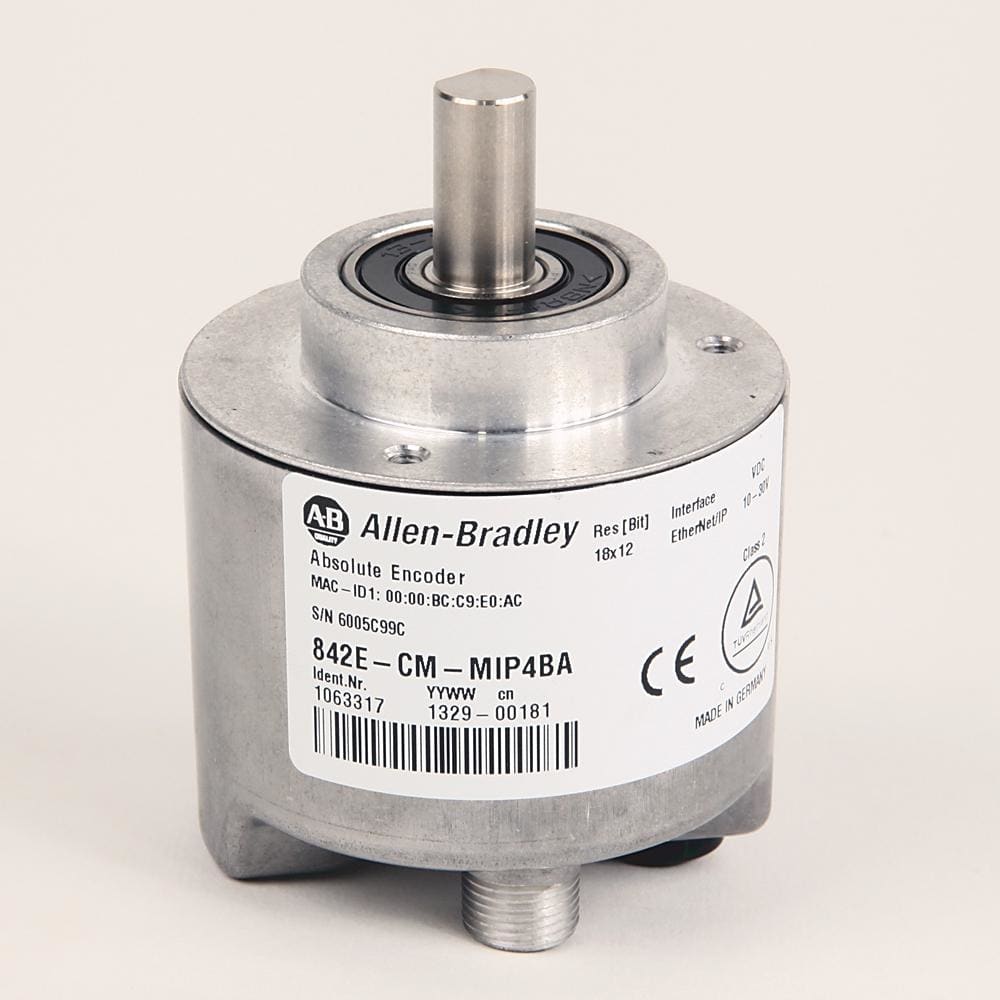 ROCKWELL - ENCODER ETHERNET ROCKWELL M12 10-30V 842E-CM-MIP4BA