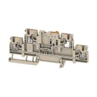 WEIDMULLER - Borne seccionable de prueba modulares 2,5mm² 400V 16A beige oscuro