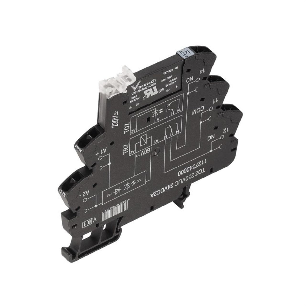 WEIDMULLER - Acoplador relé TOZ 24VUC 24VDC 2A