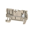 WEIDMULLER - Borne de paso APGTB 1.5 FT 2C/1 beige oscuro