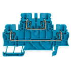 WEIDMULLER - Borne ZDK 1.5 azul