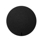 SIMON - Tapa mirilla SIMON 100 para base schuko negro brillante