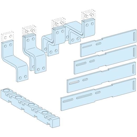 APC by Schneider Electric - Borneras, conectores de entrada y montaje en panel para PowerLogic PM53xx