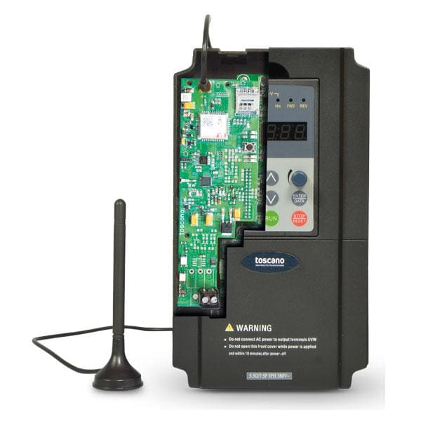 TOSCANO - Modulo de control GSM para variadores TDS, antena incluida, bateria incluida
