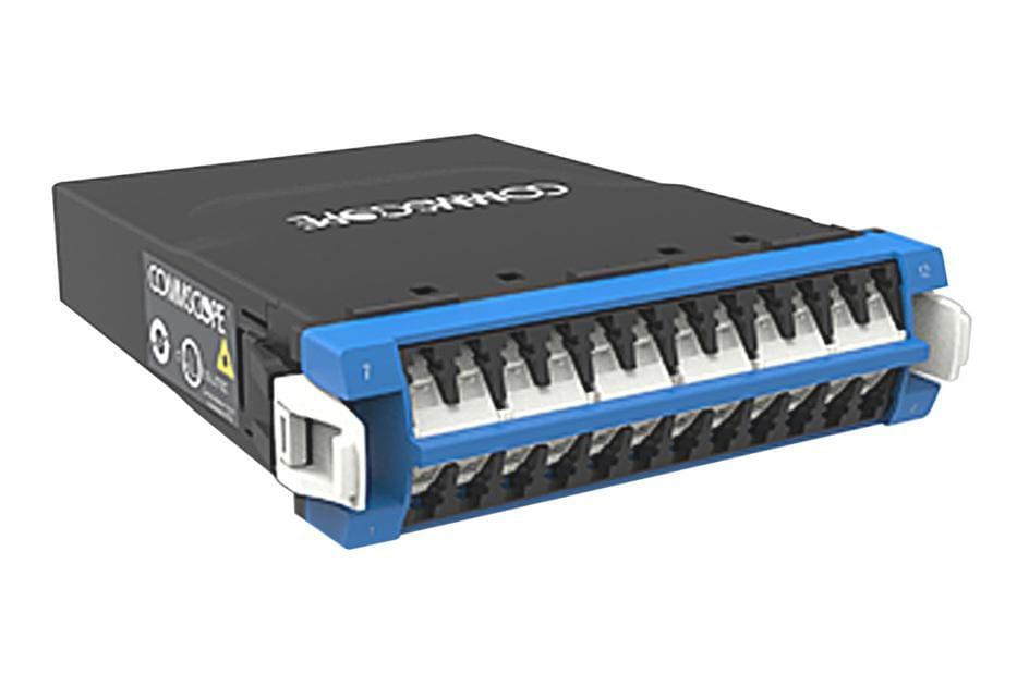 COMMSCOPE - MODULO G2 ULL SM MPO-12, 2X12F MPO UNPINNED TO 24F LC BLUE,
