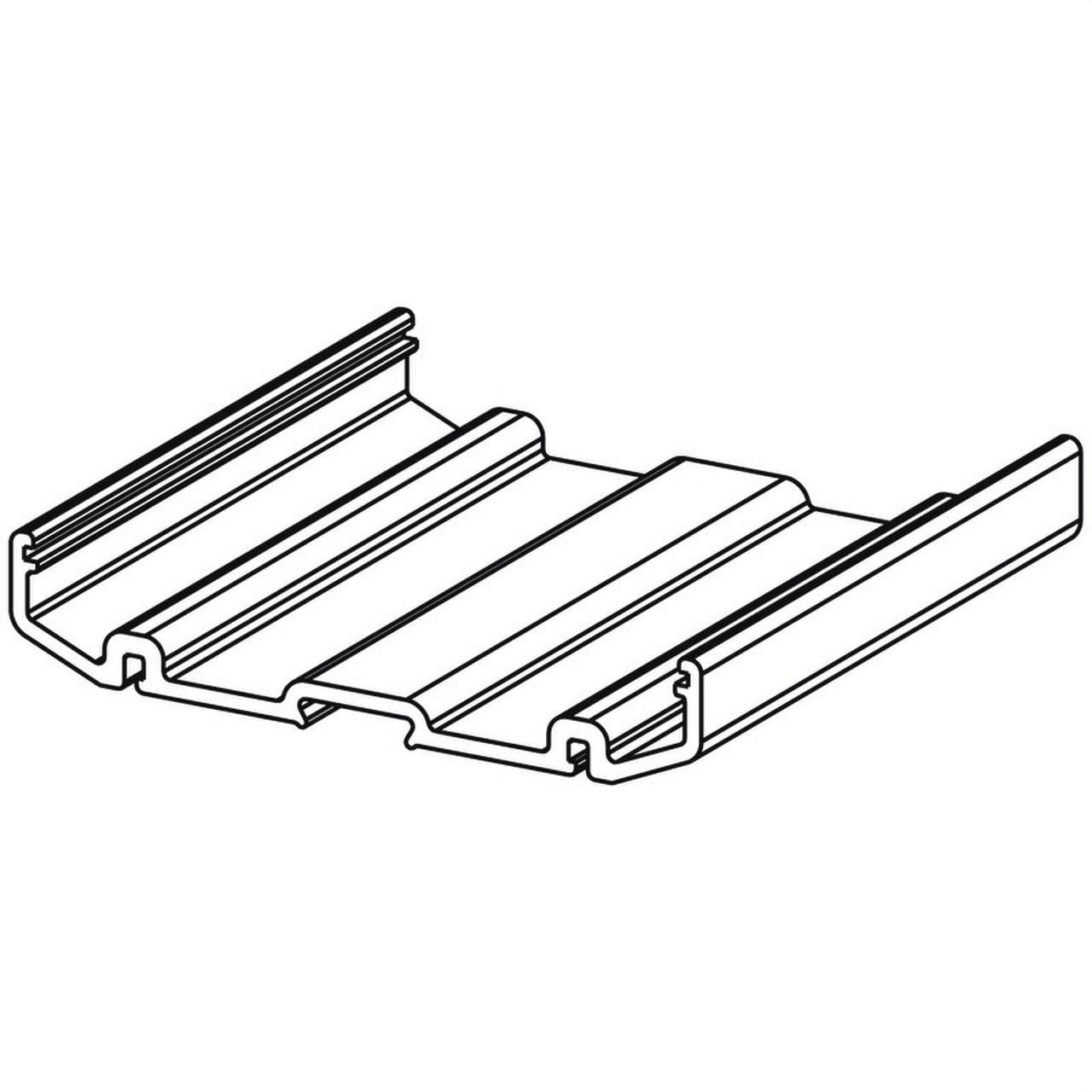 WEIDMULLER - Carcasa PF RS 100 GR 2000MM A.1