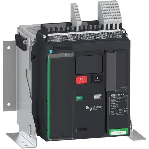APC by Schneider Electric - Interruptor en carga MASTERPACT MTZ1 06 HA 3P fijo