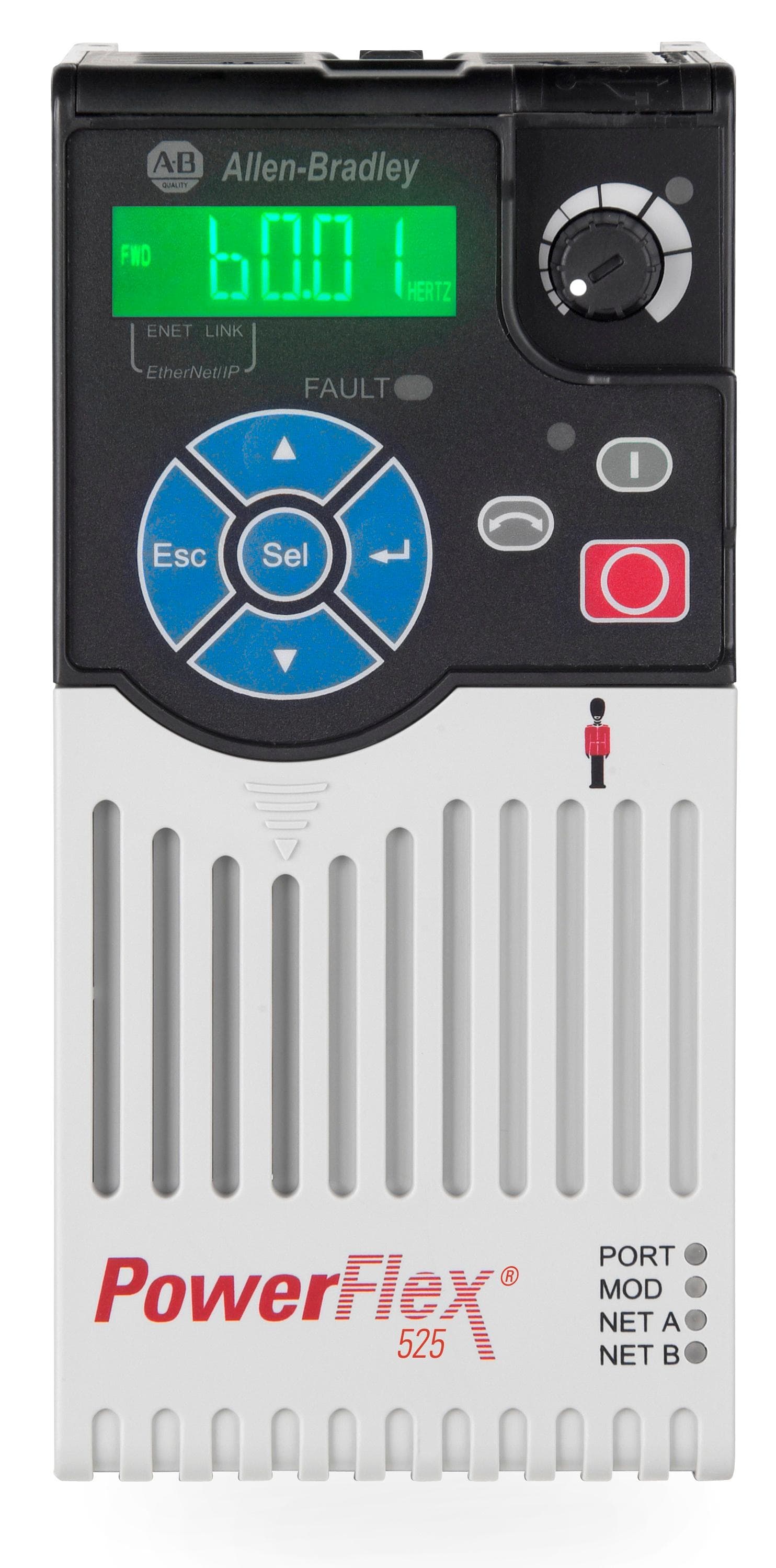 ROCKWELL - PF 525, 600V, 3PH, 25HP, IP20 25B-E027N104