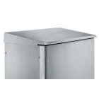 APC by Schneider Electric - Stainless canopy 304L, Scotch Brite® finish, for enclosures W1000xD600 mm.