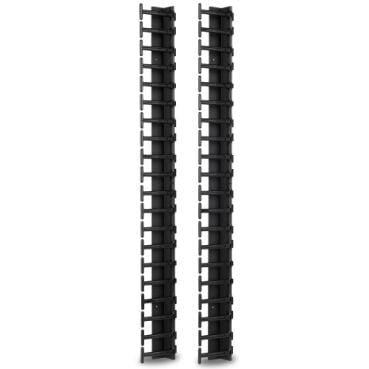 APC by Schneider Electric - Organizador de cables vertical para NetShelter SX de 600 mm de ancho 42U (cantidad 2)