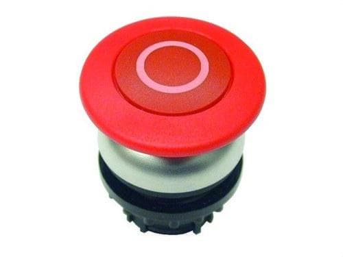 EATON - Pulsador seta M22-DRP-R-X0 con enclavamiento rojo