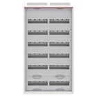 ABB - Armario superficie CA26V 144 módulos 125mm puerta metálica