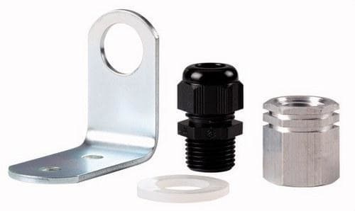 EATON - Columna de señalización elemento de fijación en ángulo incluye pasamuros M20SL7/4-FW-T