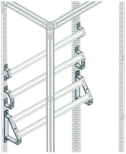 ABB - Sopor.inclin.1fila bornas,50ud