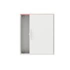 ABB - Armario A24 IP44 650x550x215mm (4RU) puerta metálica