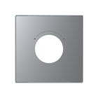 ABB - Placa interruptor/conmutador/pulsador llave 2 posiciones Sky Niessen plata