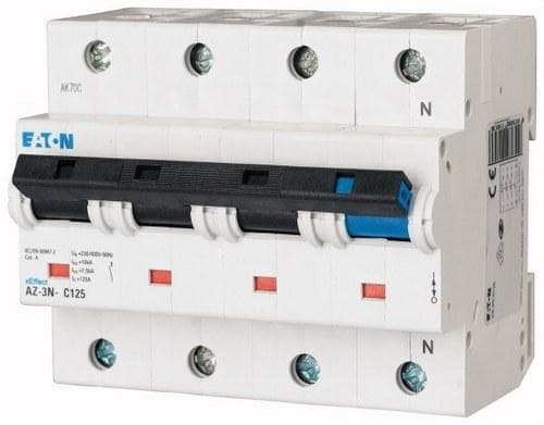 EATON - Interruptor magnetotérmico AZ curva D 3P+N 50A AZ-3N-D50