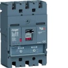 HAGER - Interruptor automático caja moldeada h3+ P250 3P3D 200A 40kA relé TM
