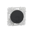 APC by Schneider Electric - Odace, data socket, 1 socket, RJ45 cat.6 UTP, anthracite