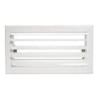 AIRZONE - Rejilla motorizado 1 direcciones clip 500x200mm blanco