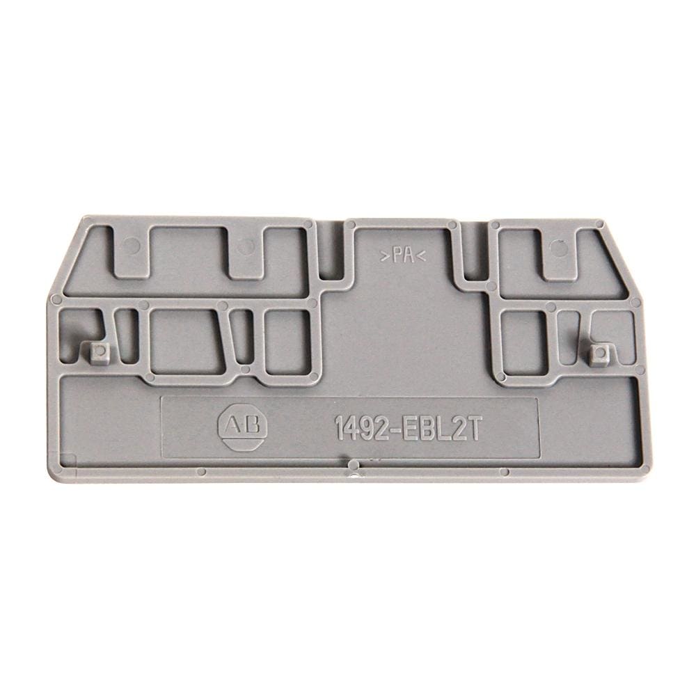ROCKWELL - PLACA CIERRE 2x28,9x63mm GRIS
