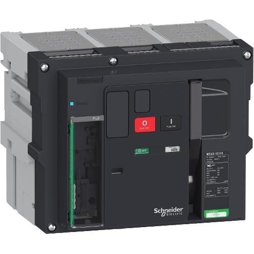 APC by Schneider Electric - Interruptor automático MASTERPACT MTZ2 12H1 3P extraíble sin MICROLOGIC