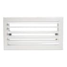 AIRZONE - Rejilla motorizado 1 direcciones clip 350x150mm blanco
