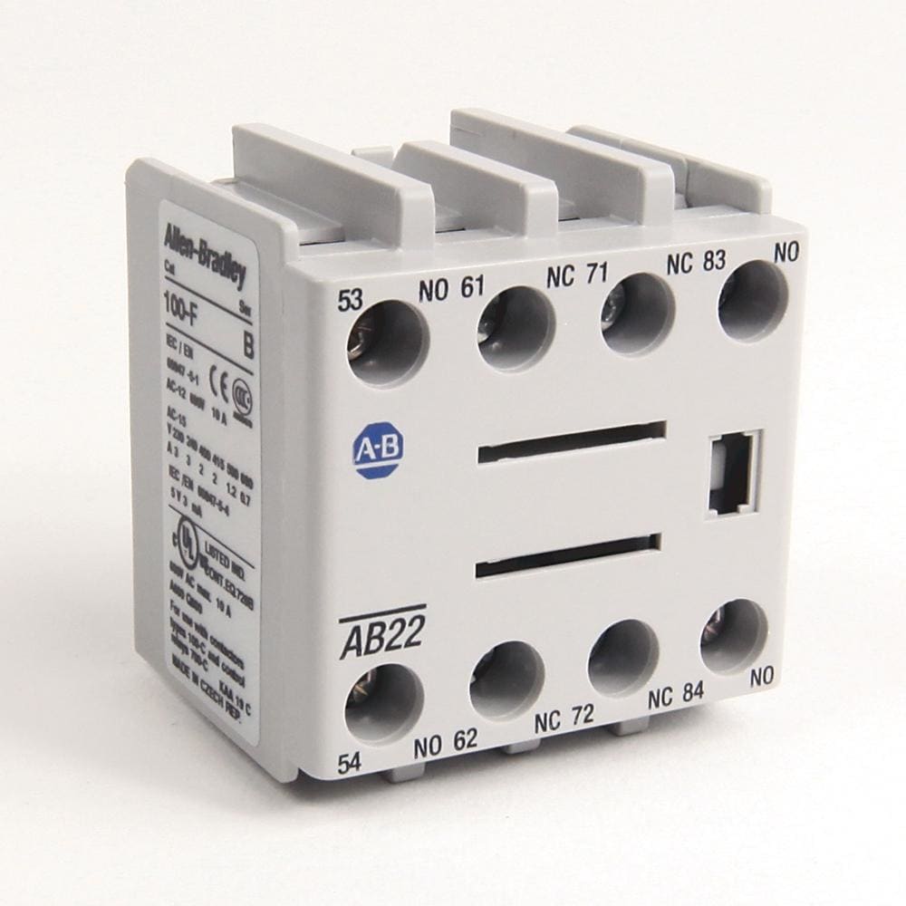 ROCKWELL - CONTACTO AUXILIAR BIFURCADO 2 NA/2 NC TORNILLO PARA 100-C