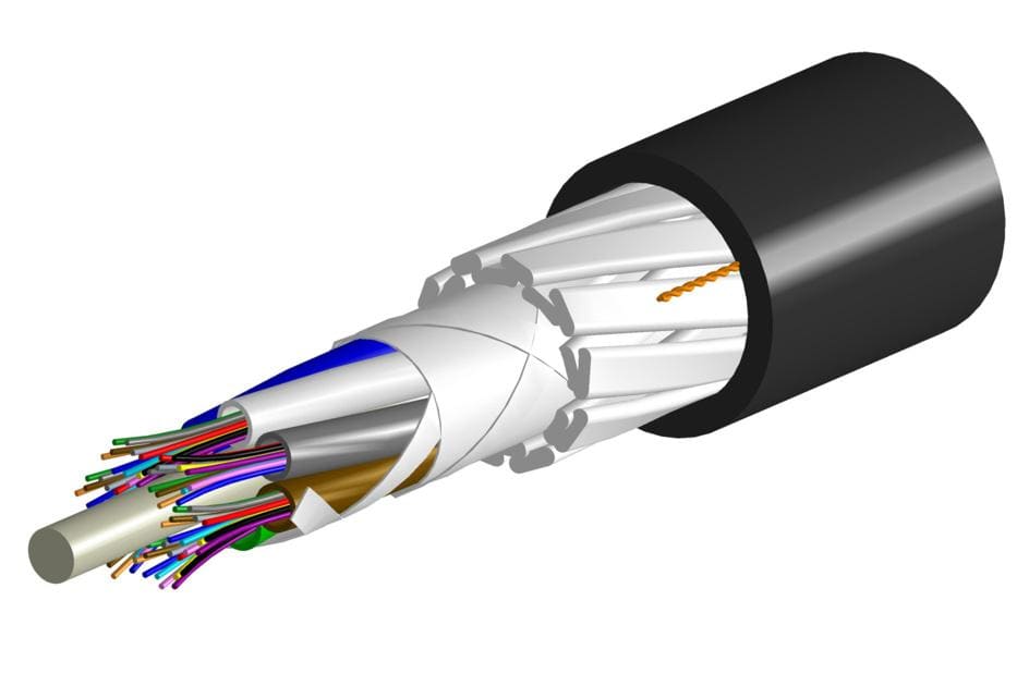 NCC - CABLE FO DB LIGHTSCOPE ZWP CABLE C-048-LN-8W-M12BK/20G/HTS/D