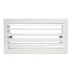 AIRZONE - Rejilla motorizado 1 direcciones clip 250x150mm blanco