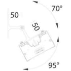 DISANO - Soporte orientable 591 gris