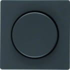 HAGER - Tapa central Q.1/Q.3 BOTON PARA REGULACION antracita