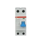 ABB - Interruptor diferencial F202 F-25/0,03 2P 25 F 30mA