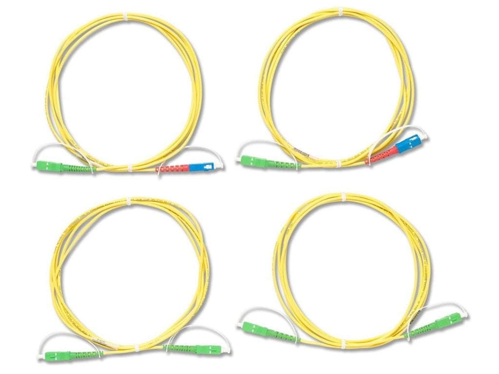 FLUKE - Kit de latiguillos de referencia de comprobación (TRC) símplex monomodo, SC/SC APC