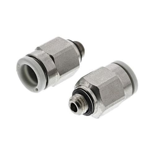 SMC - RACOR RECTO MACHO HEXAGONAL Ø6 M5