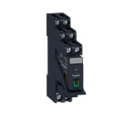 Schneider Electric - Relé RXG con LTB y zócalo 2 NA/NC 5A 24V AC con varistor