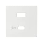SIMON - Placa SIMON 82 CONCEPT doble cargador USB C+A QUICKCHARGE blanco mate
