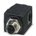 PHOENIX CONTACT - Pasamuros VS-BH-M12FSX-10G-RJ45/90 de armario de control