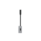 ABB - Toma HDMI hembra - hembra con latiguillo plata