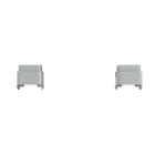 ABB - Juego soportes canaleta SpEeC (2u)