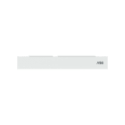 ABB - Embellecedor inferior placa calle 1/X blanco
