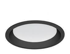 NORMALIT - DOWNLIGHT EMP UGR21 IP54 HAT HR 15W 1500LM 3000K NEGRO