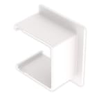 UNEX - Pasamuros recto de 35x35 mm Unex en U24X color blanco