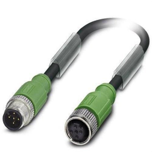 PHOENIX CONTACT - Cable SAC-5P-M12MS/3,0-PUR/M12FS SH para sensores/ actuadores